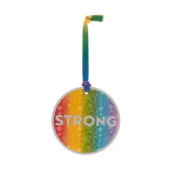 Disney Marvel Pride Collection Strong Disc Christmas Ornament - Picture 2 of 8